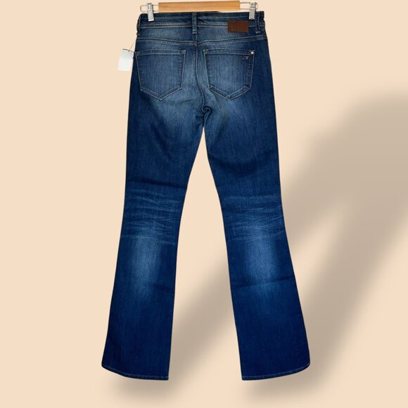 NEW Mavi Jeans‎ Molly Regular Rise Classic Boot Cut Dark Wash Boho Size 27 - Picture 3 of 12